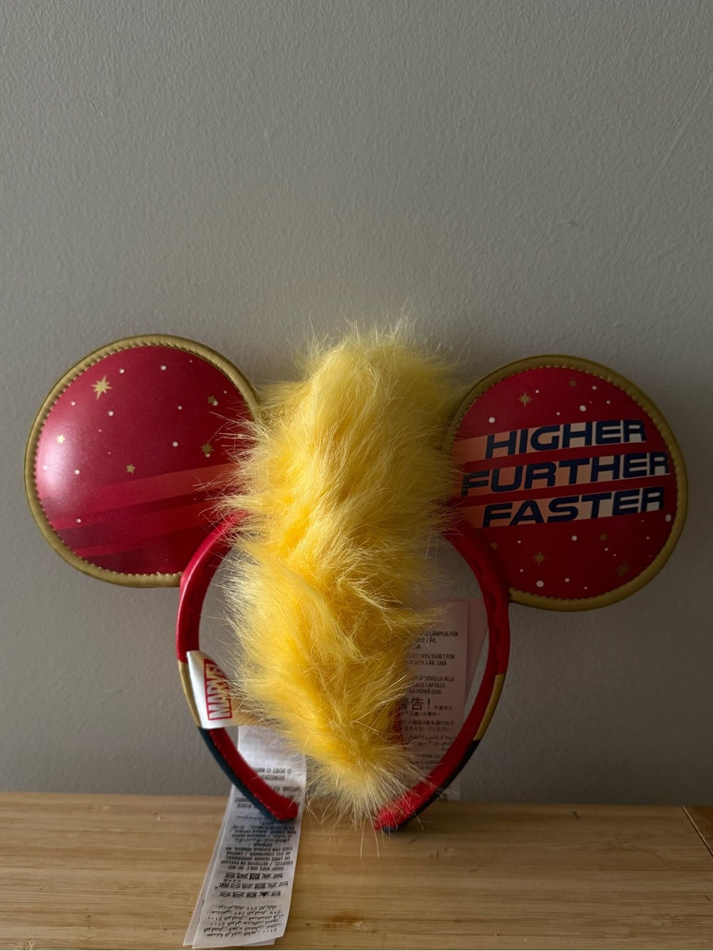 Disney Captain Marvel Mickey Ears - Picture 2 of 2
